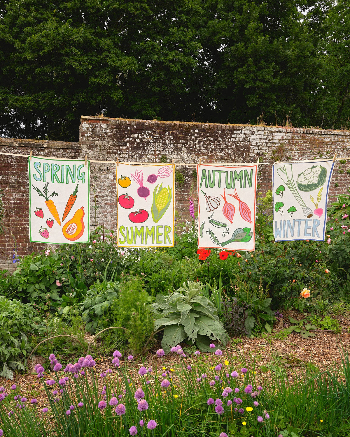 Spring Tea Towel