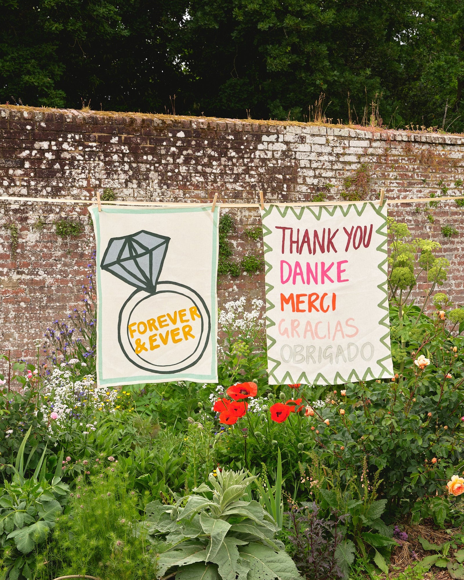 Forever & Ever Tea Towel