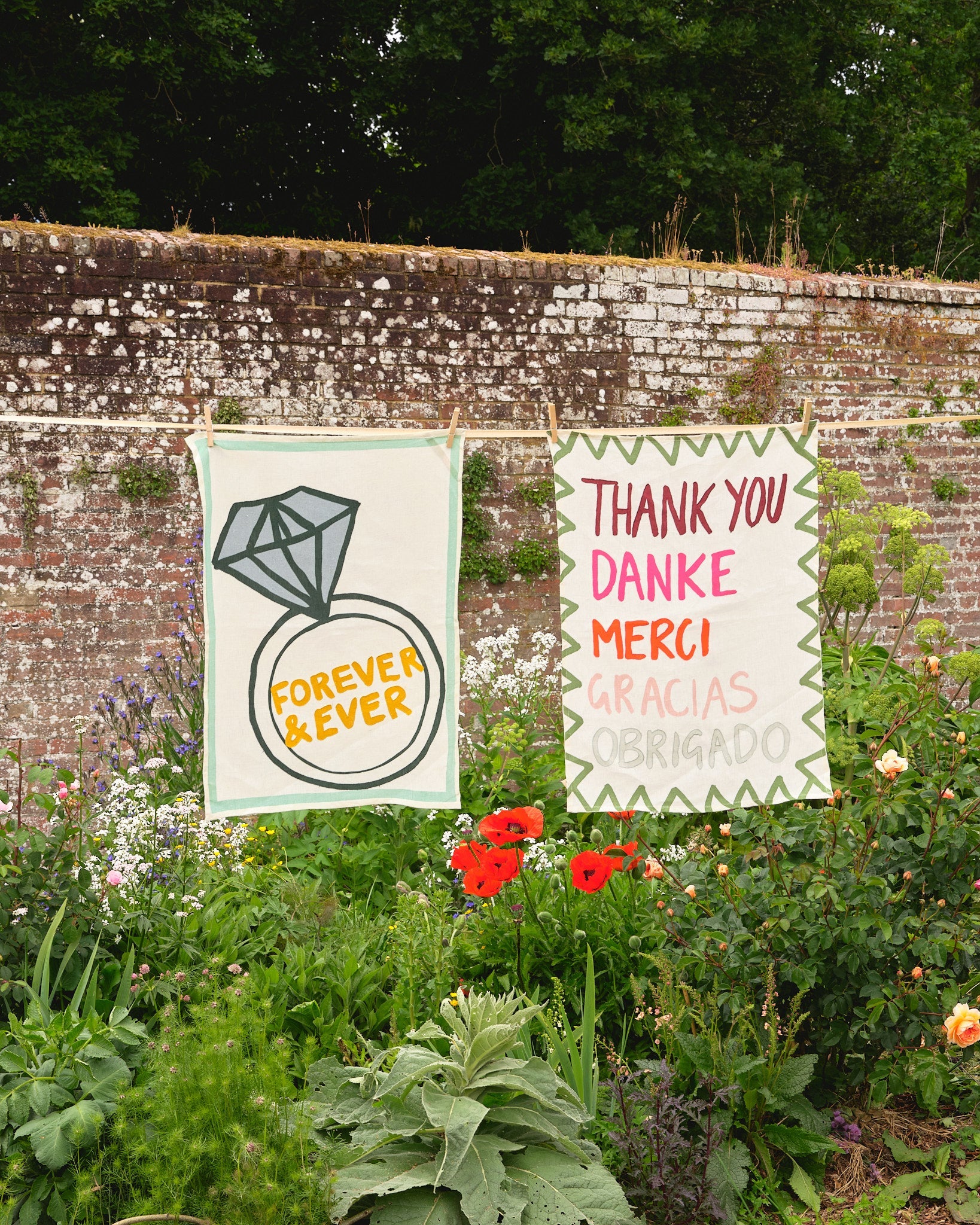 Forever & Ever Tea Towel