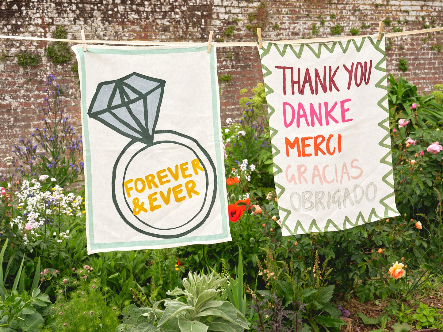 Forever & Ever Tea Towel