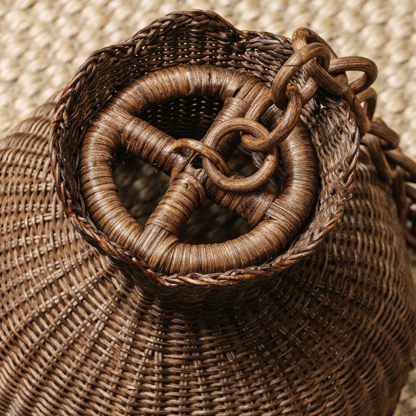 Anar Pendant Shade with Chain, Medium