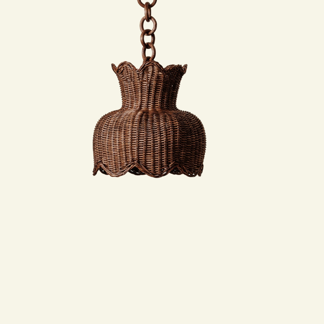 Anar Pendant Shade with Chain, Small