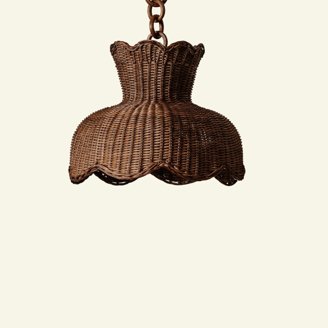 Anar Pendant Shade with Chain, Medium