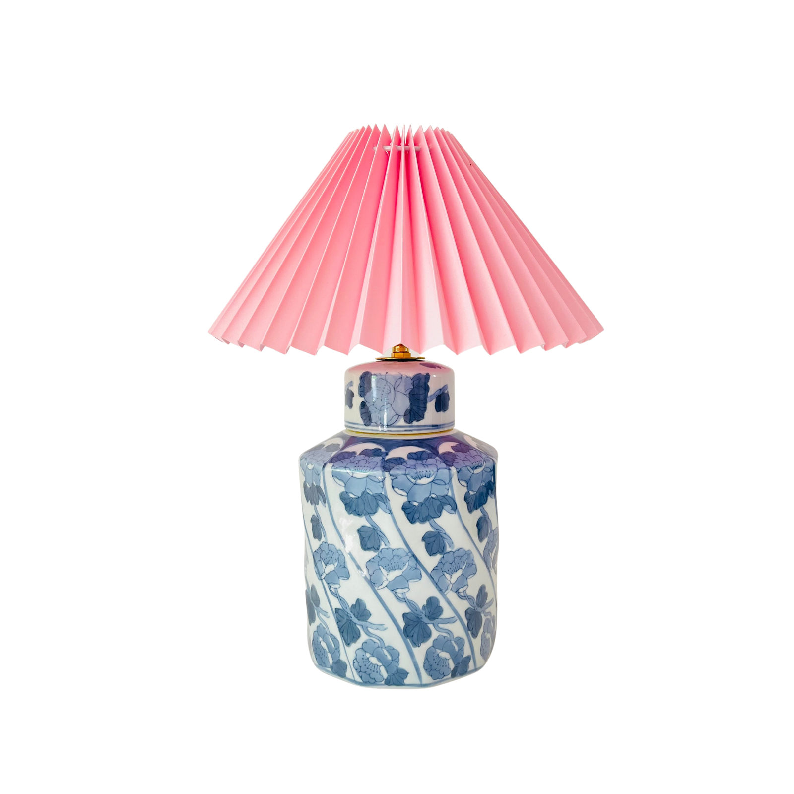 Antique Chinese Flower Lamp