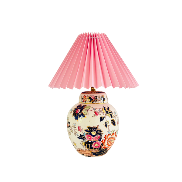 Antique Mason’s Mandarin Lamp