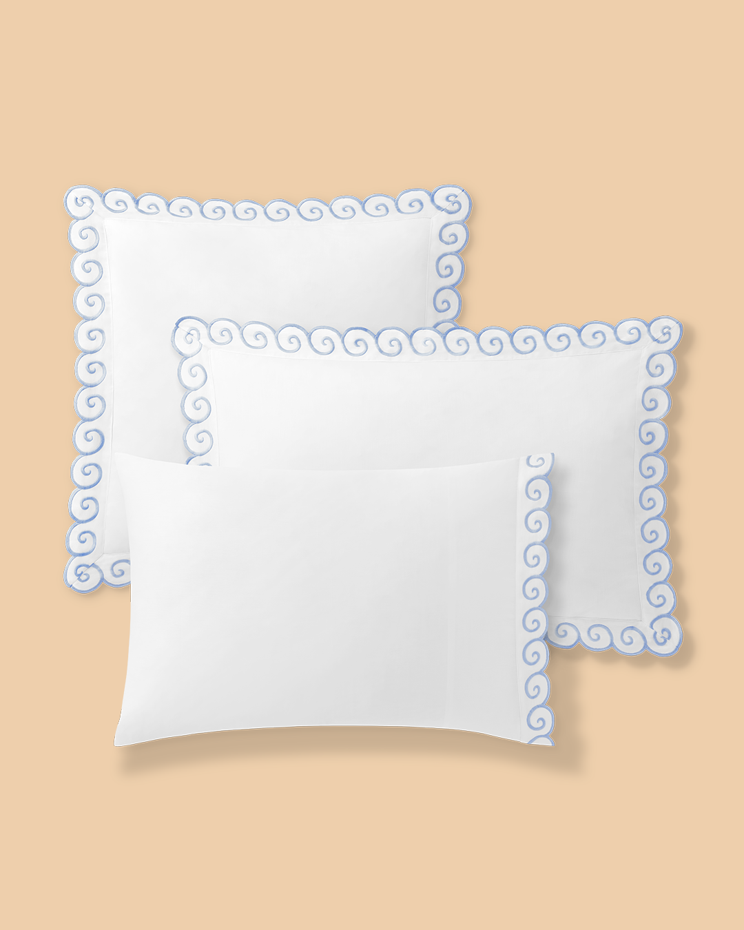 Carmo Cotton Pillowcase, 300-Thread-Count Sateen