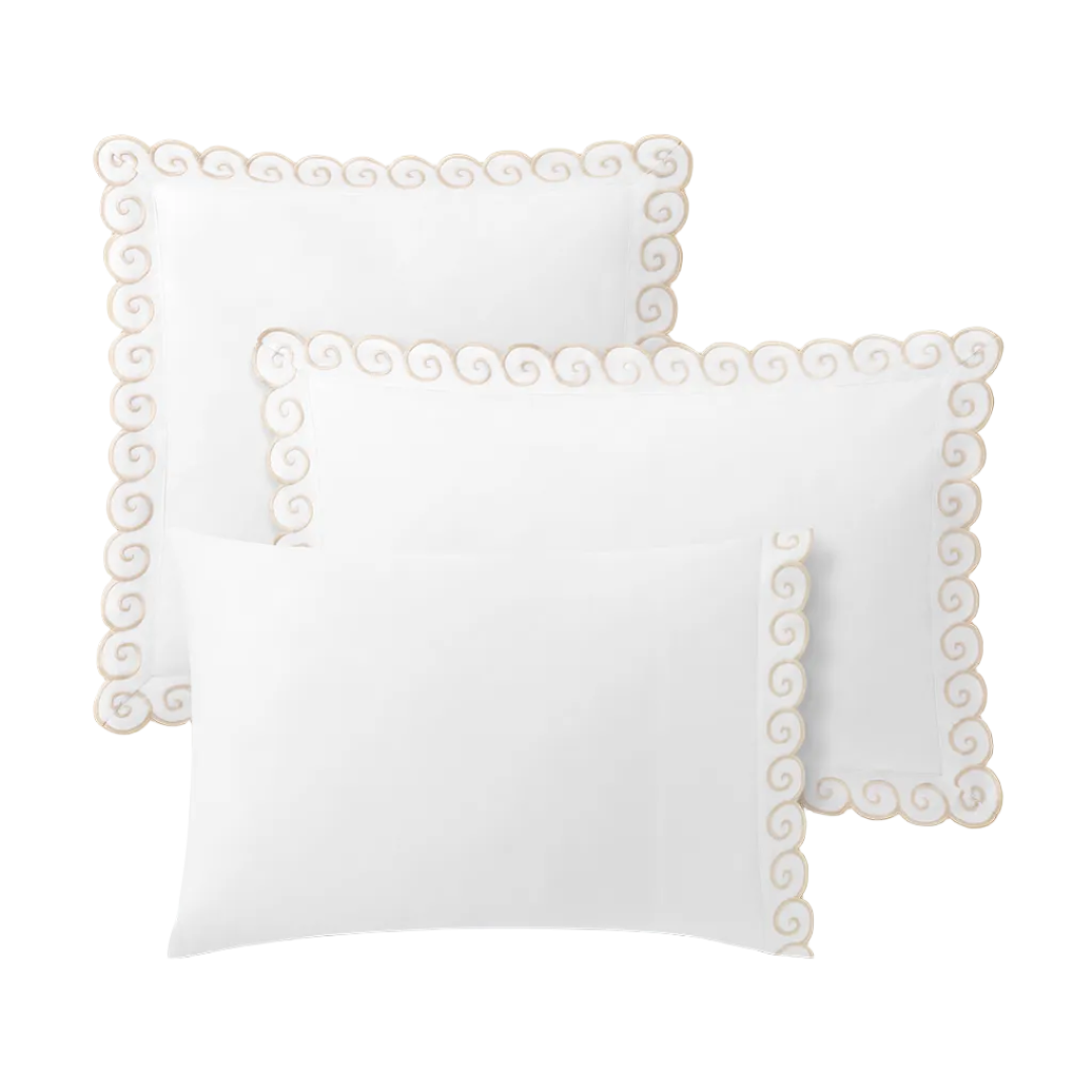 Carmo Cotton Pillowcase, 300-Thread-Count Sateen