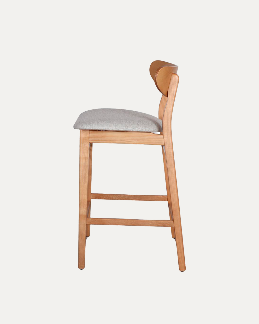 Copenhagen Beige Ashwood Bar Stool