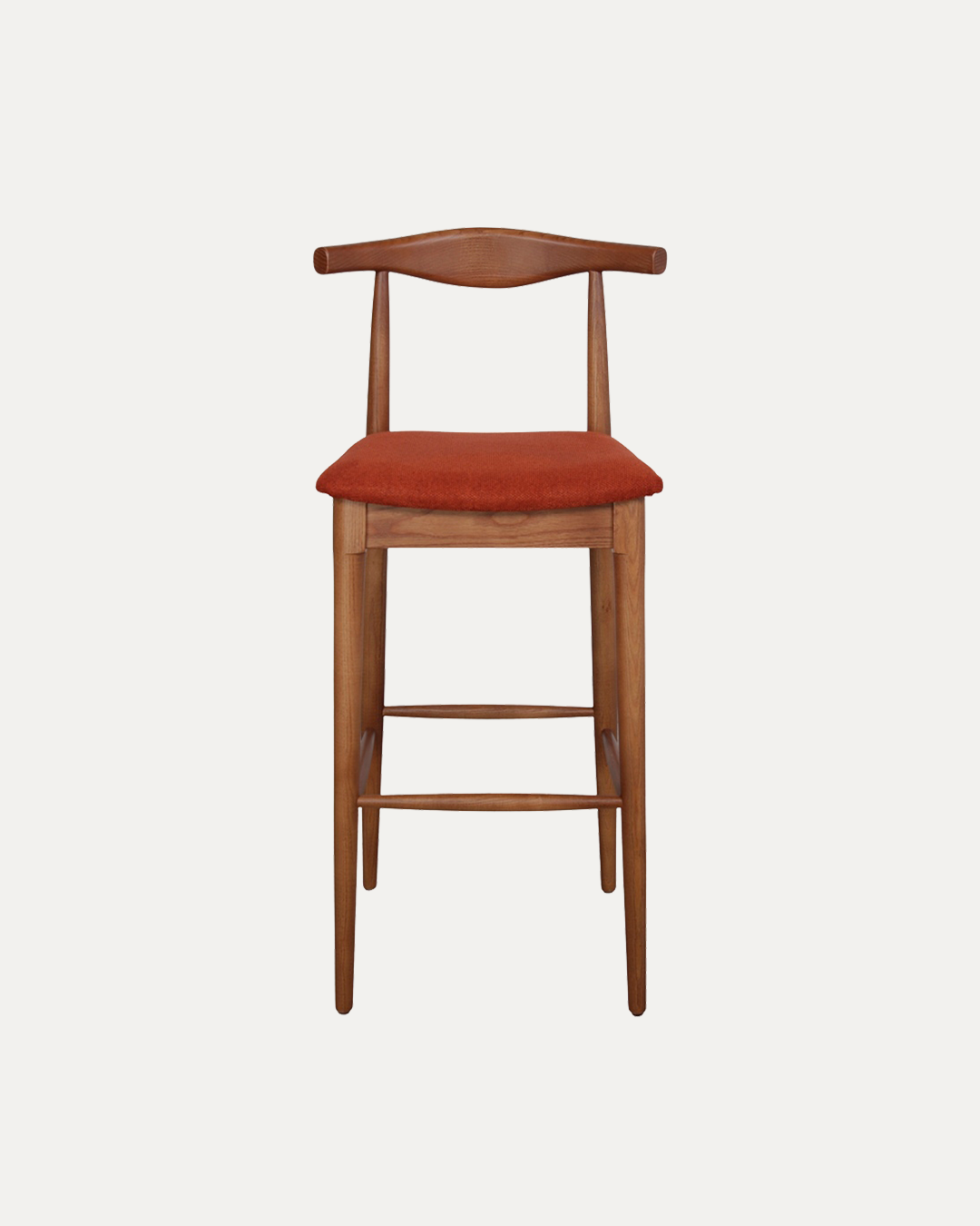 Nagoya Terracotta Ashwood Bar Stool