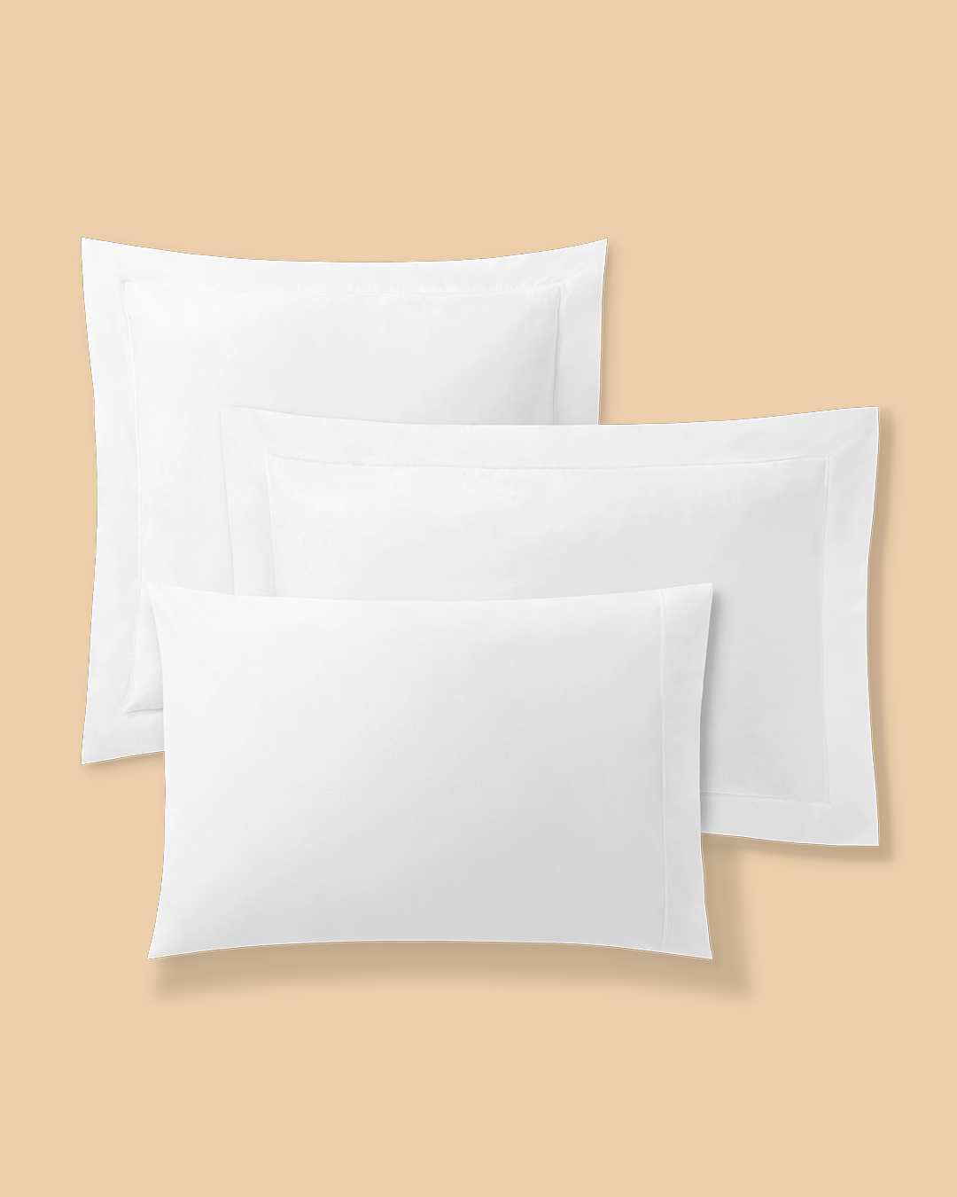 Amélia Cotton Pillowcase, 200-Thread-Count Percale