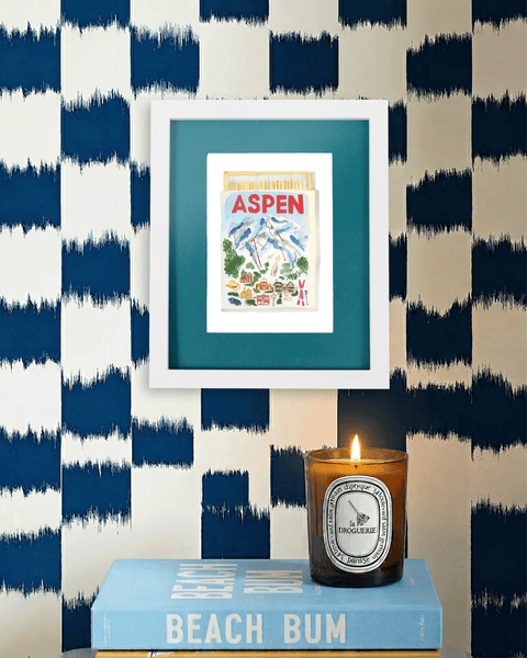 Aspen Matchbook Art Print - Furbish Studio