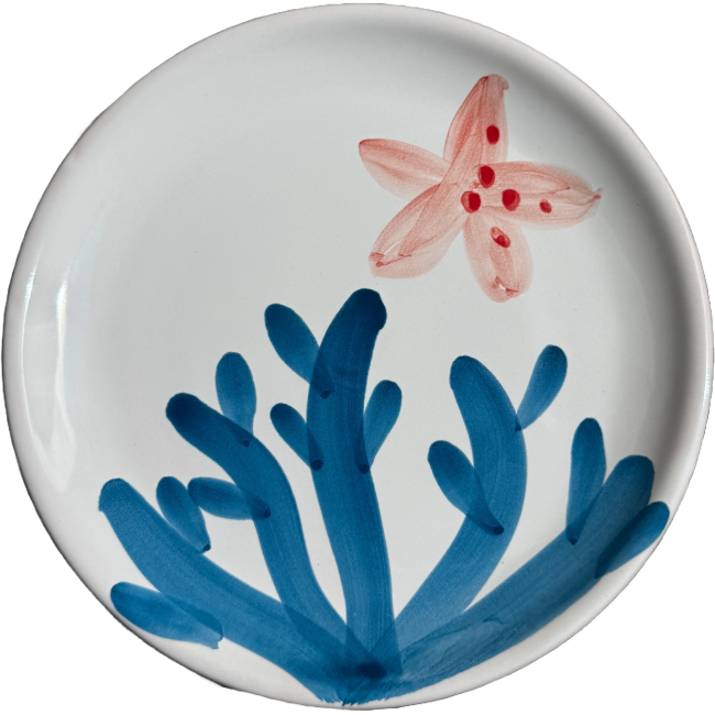 Corallo Plate 16 cm – Blue Coral
