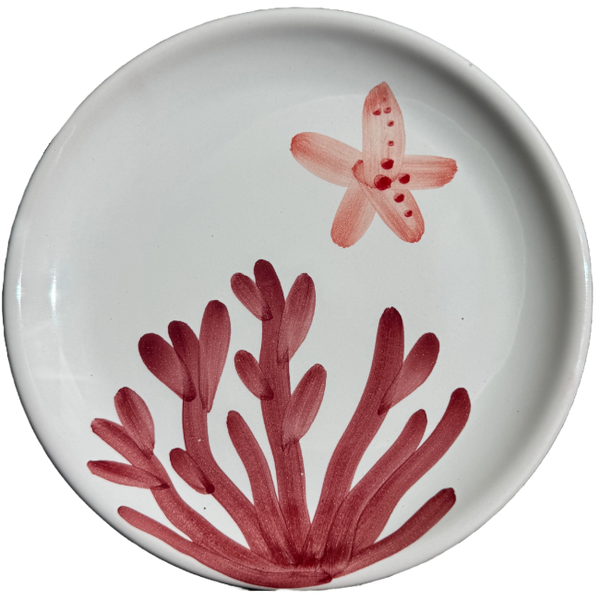 Corallo Plate 16 cm Bordeaux Coral