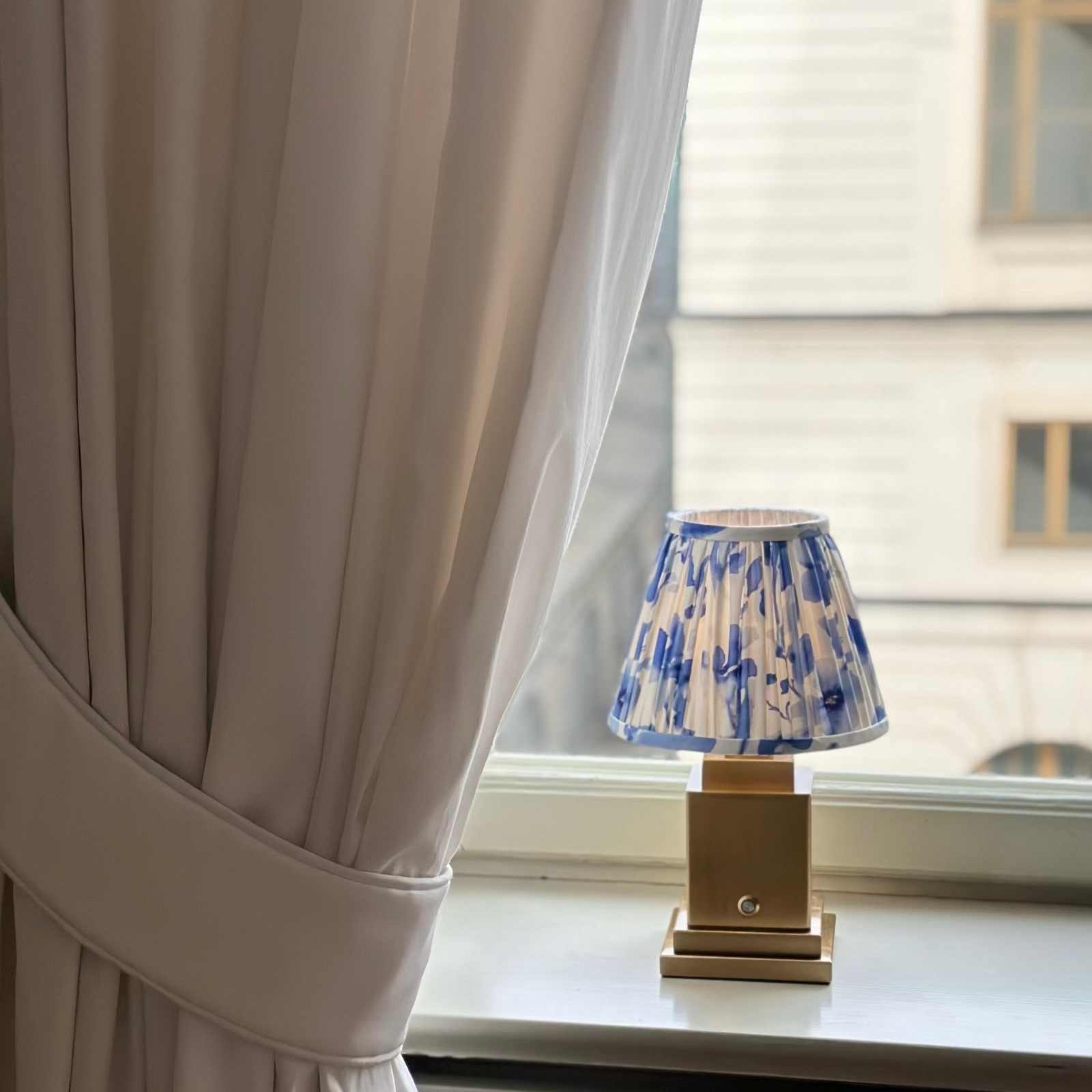 Athena Gold Rechargeable Table Lamp