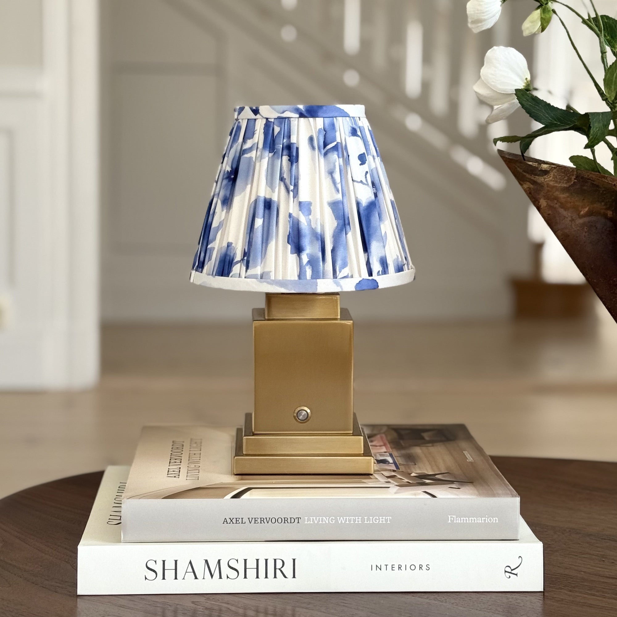 Lampshade Blue Magnolia