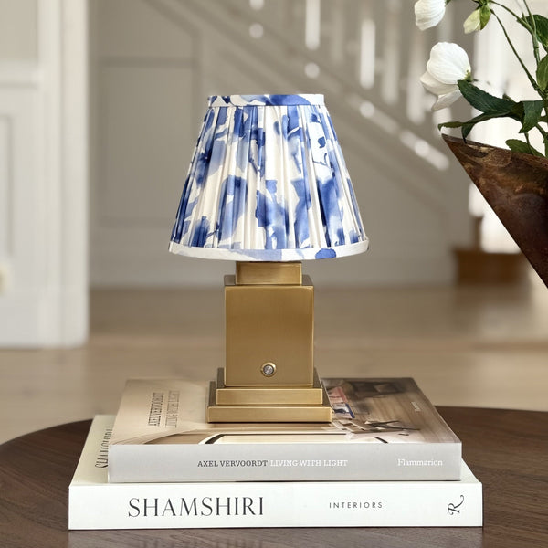 Athena Gold Rechargeable Table Lamp
