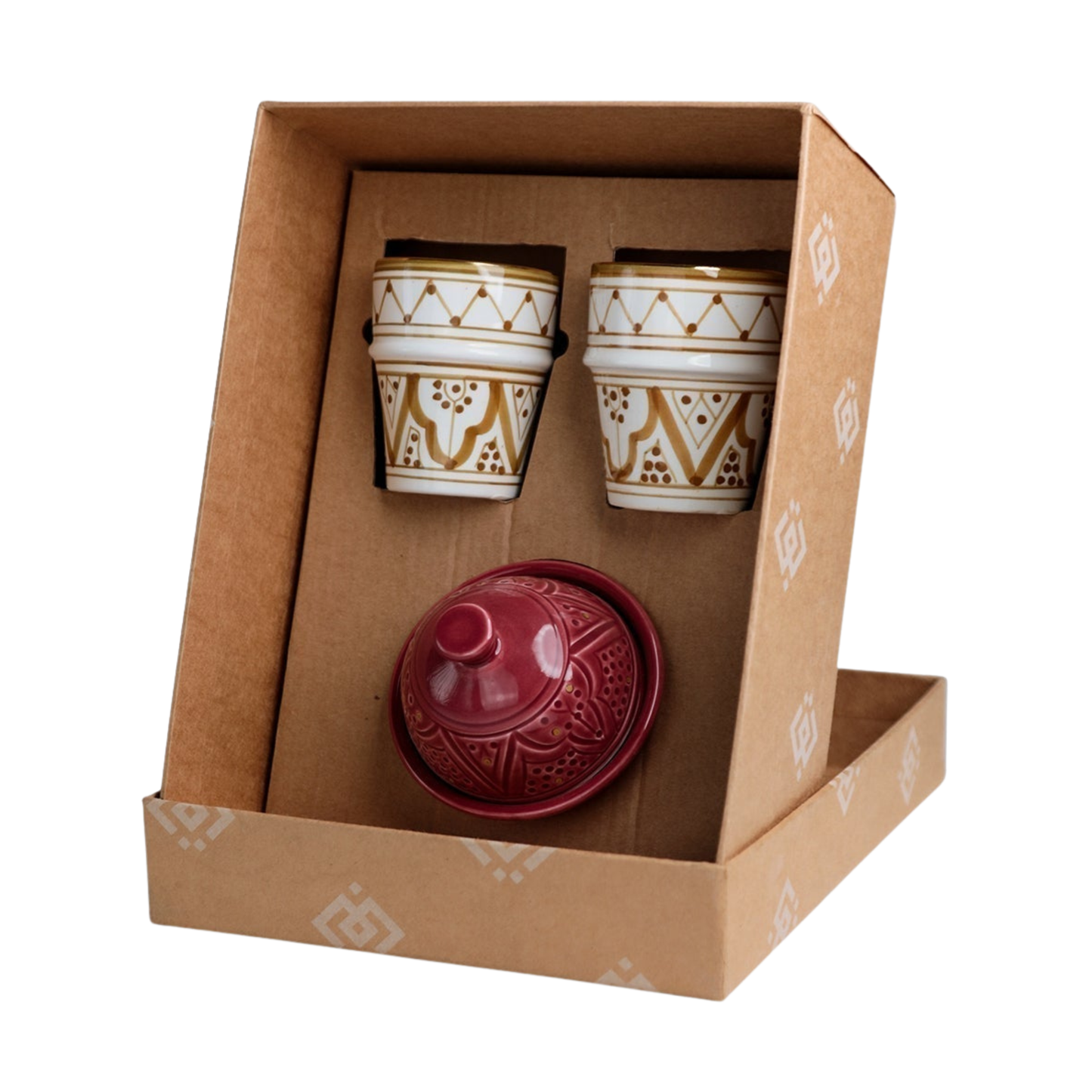 Gift Set - Aubergine Gold Imprint