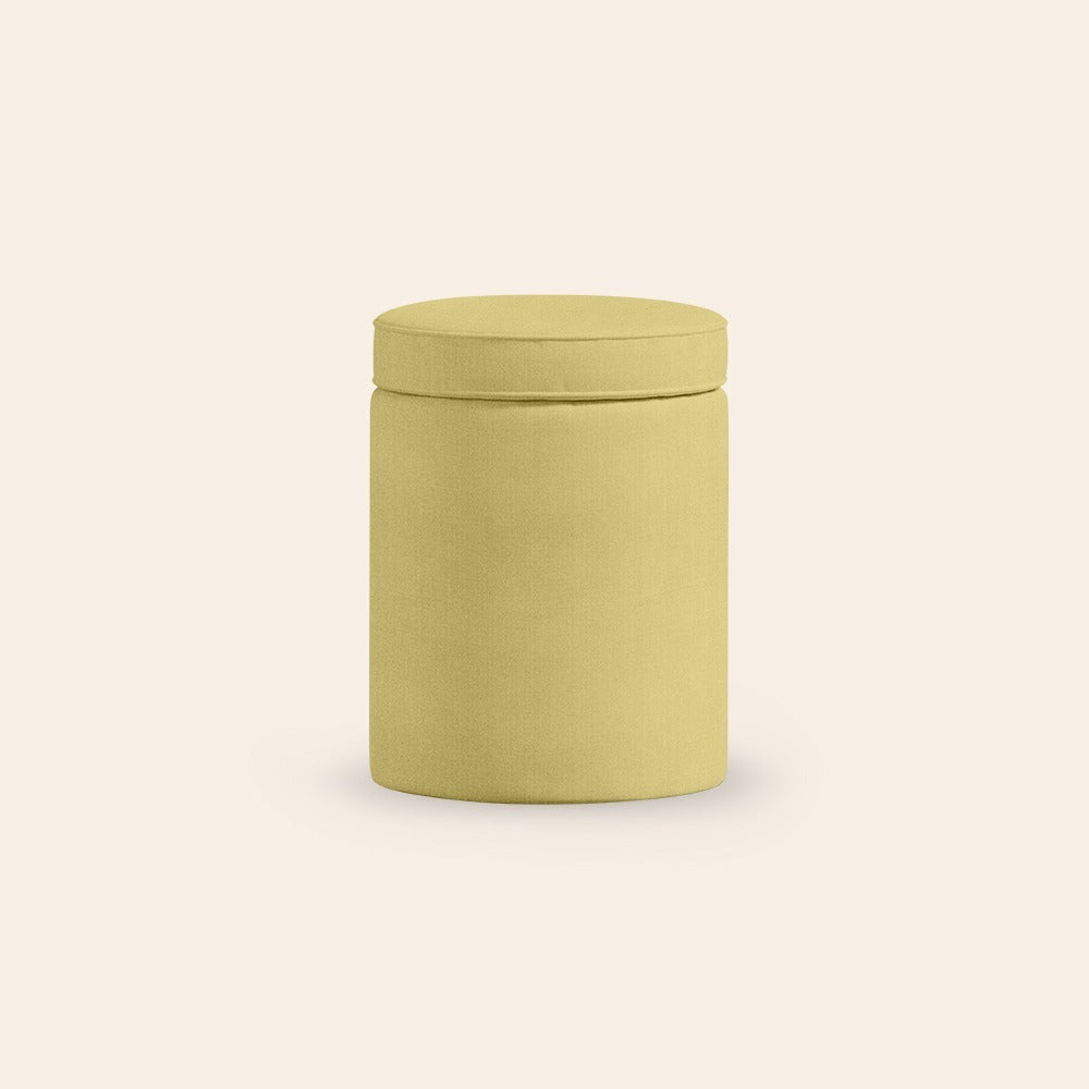 Aurora Footstool, Ochre