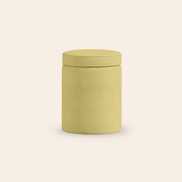 Aurora Footstool, Ochre