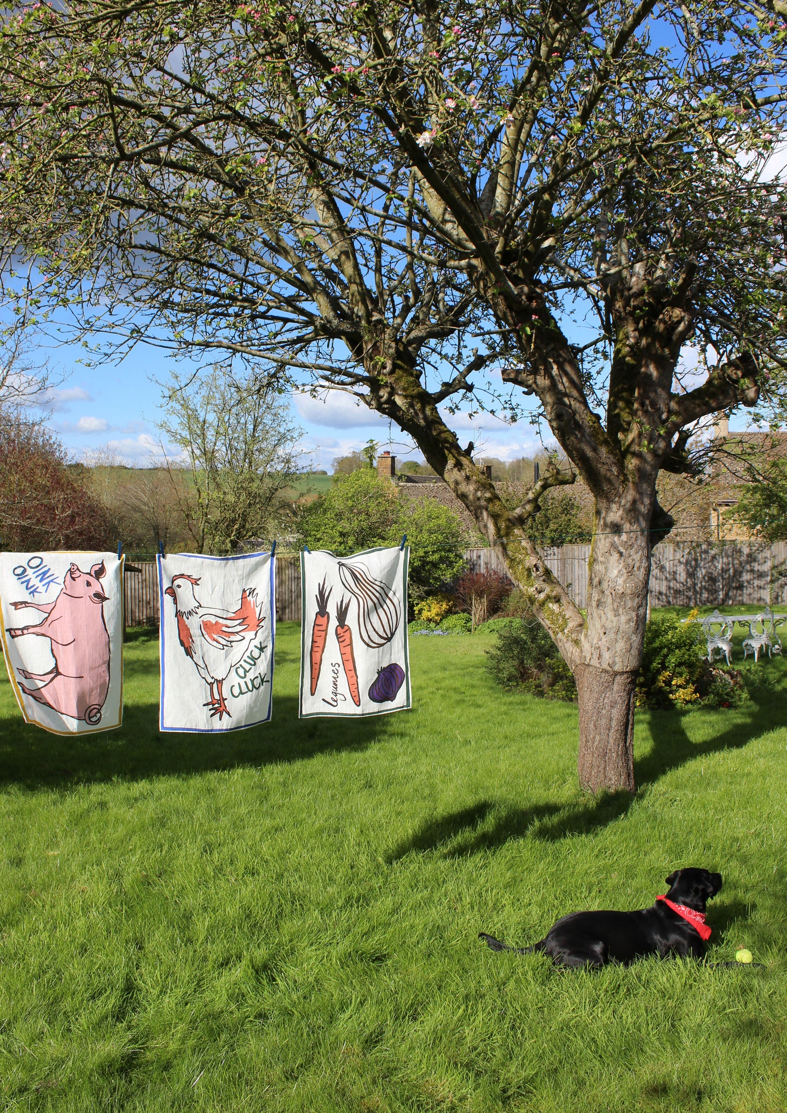 Pig Tea Towel