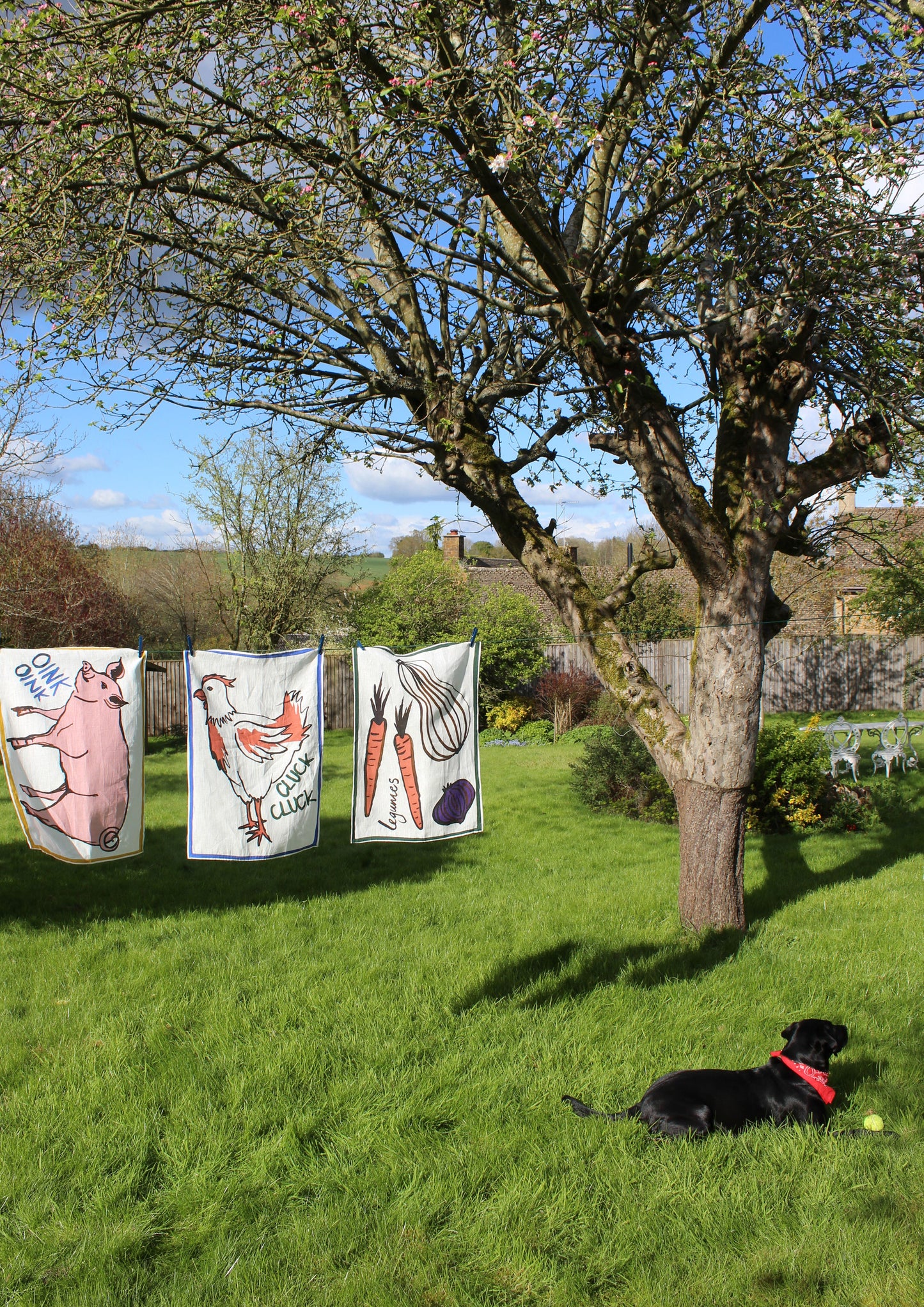 Pig Tea Towel