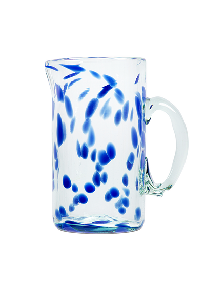 Late Afternoon Azul Blue Glass Jug