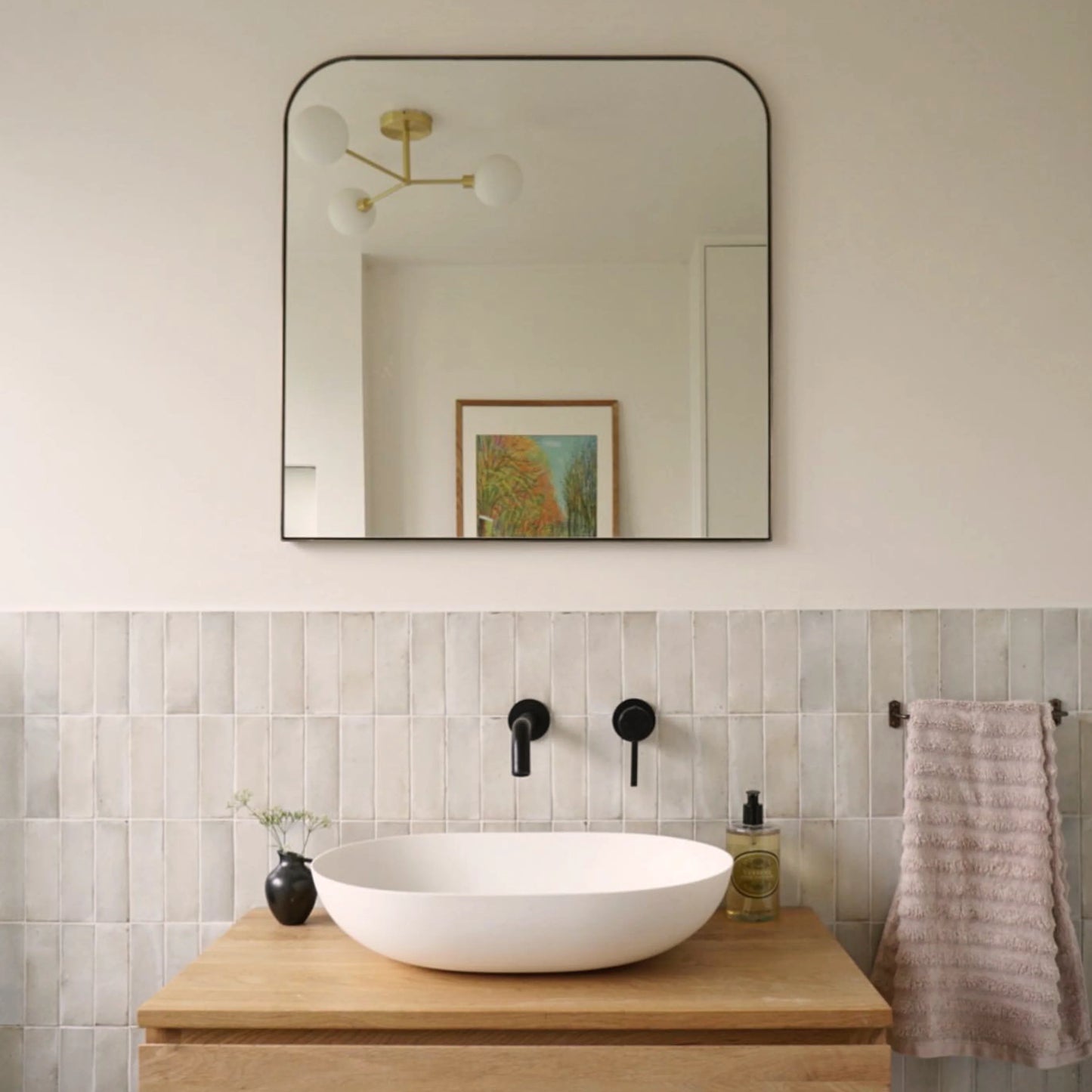 Charcoal grey 3 light flush ceiling light