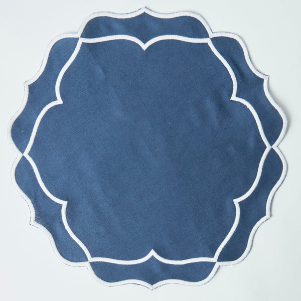 Blue Sasha Placemats (set of 4)