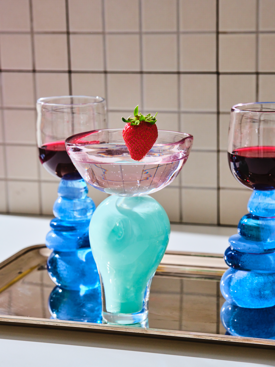 Bloomy Wine Glass