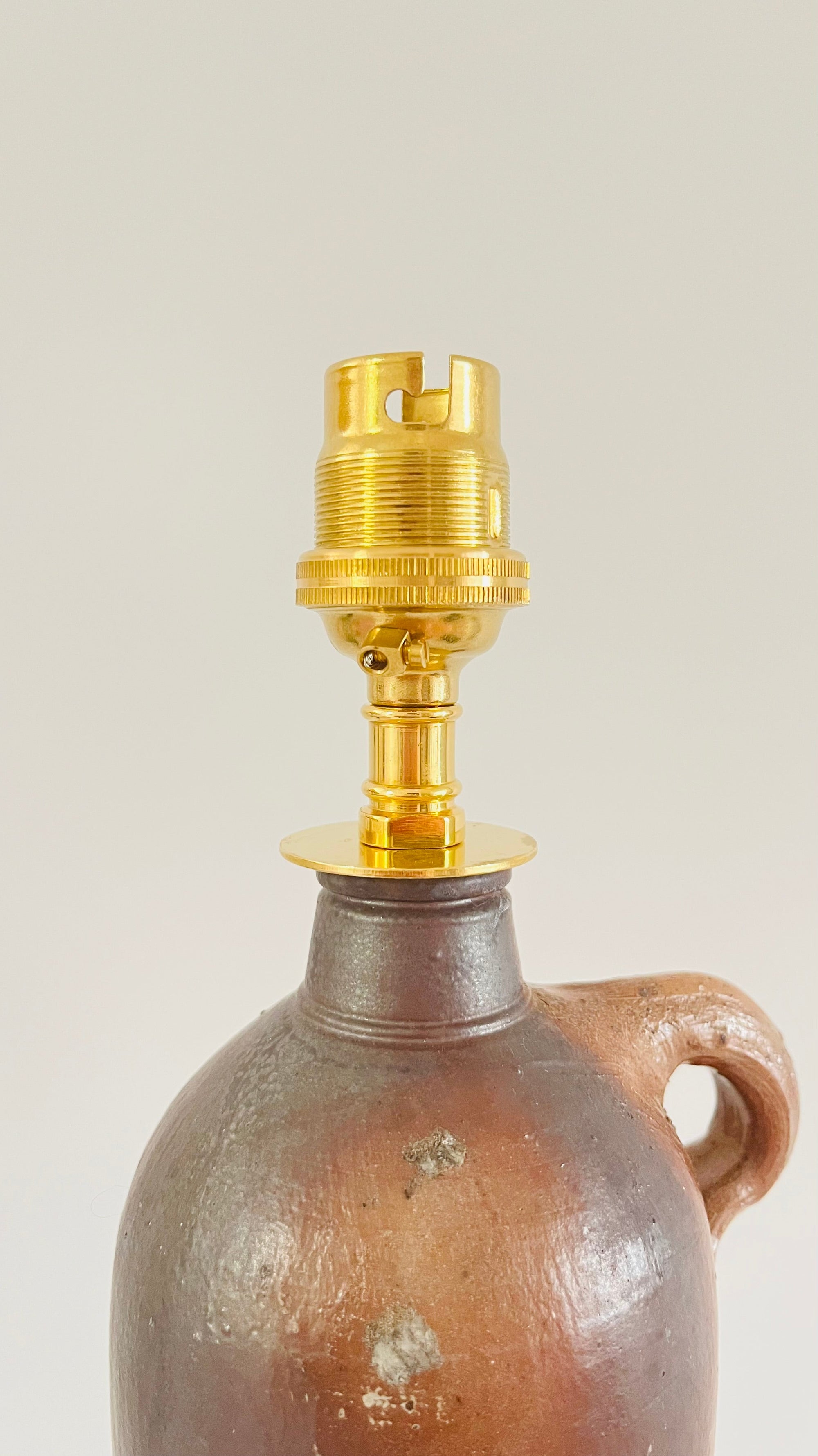 Antique Dutch Jug Lamp