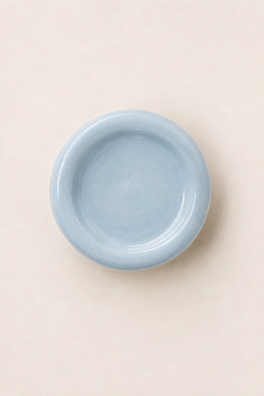Huge Plate Sky Blue