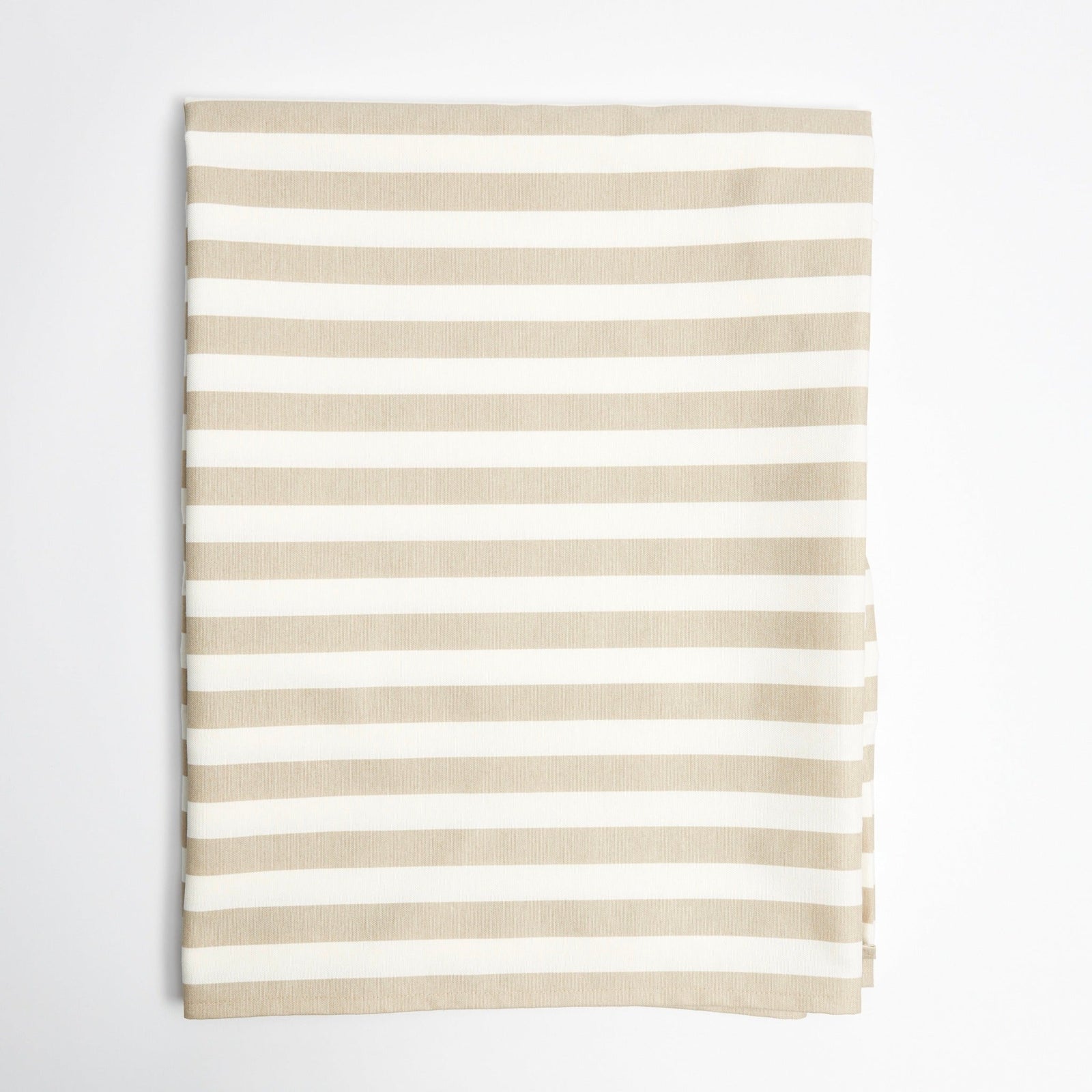 Beige Stripe Tablecloth Tablecloths