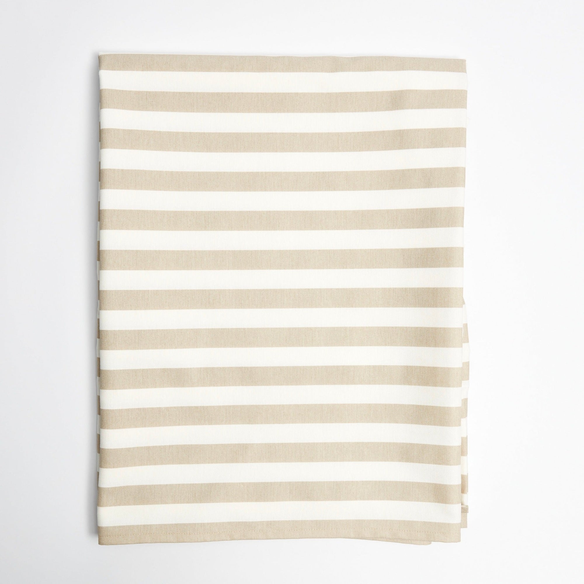 Beige Stripe Tablecloth Tablecloths
