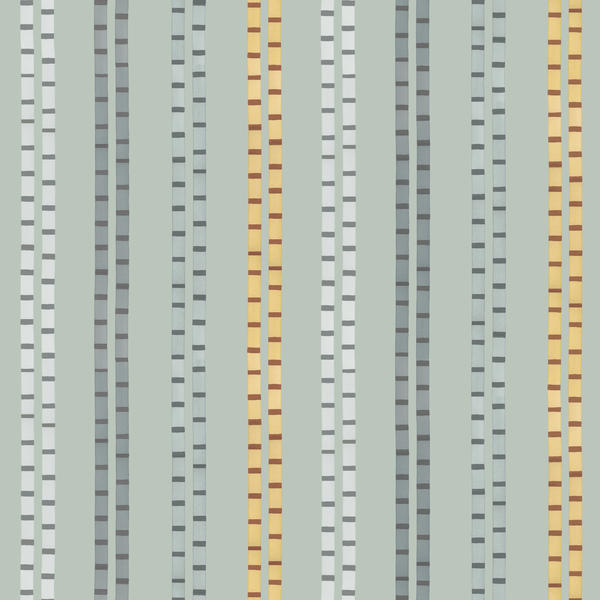 Bamboo Wallpaper -  Duck Egg