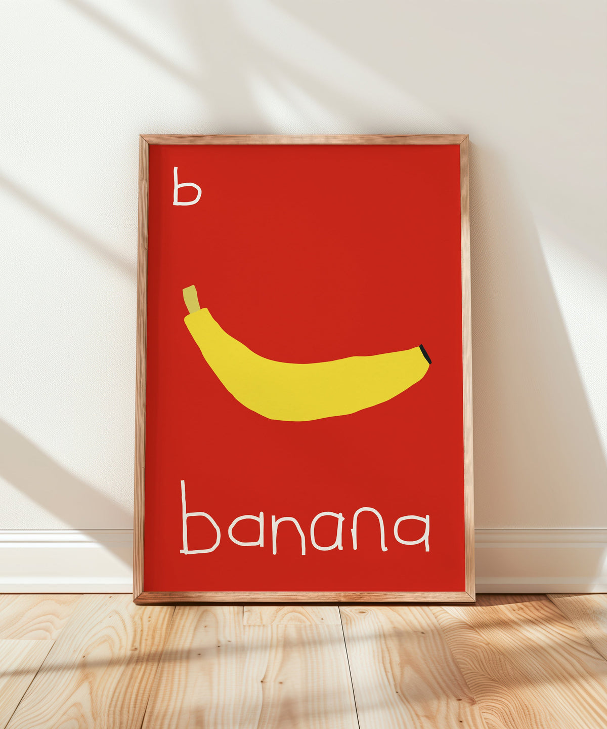 B for Banana Print