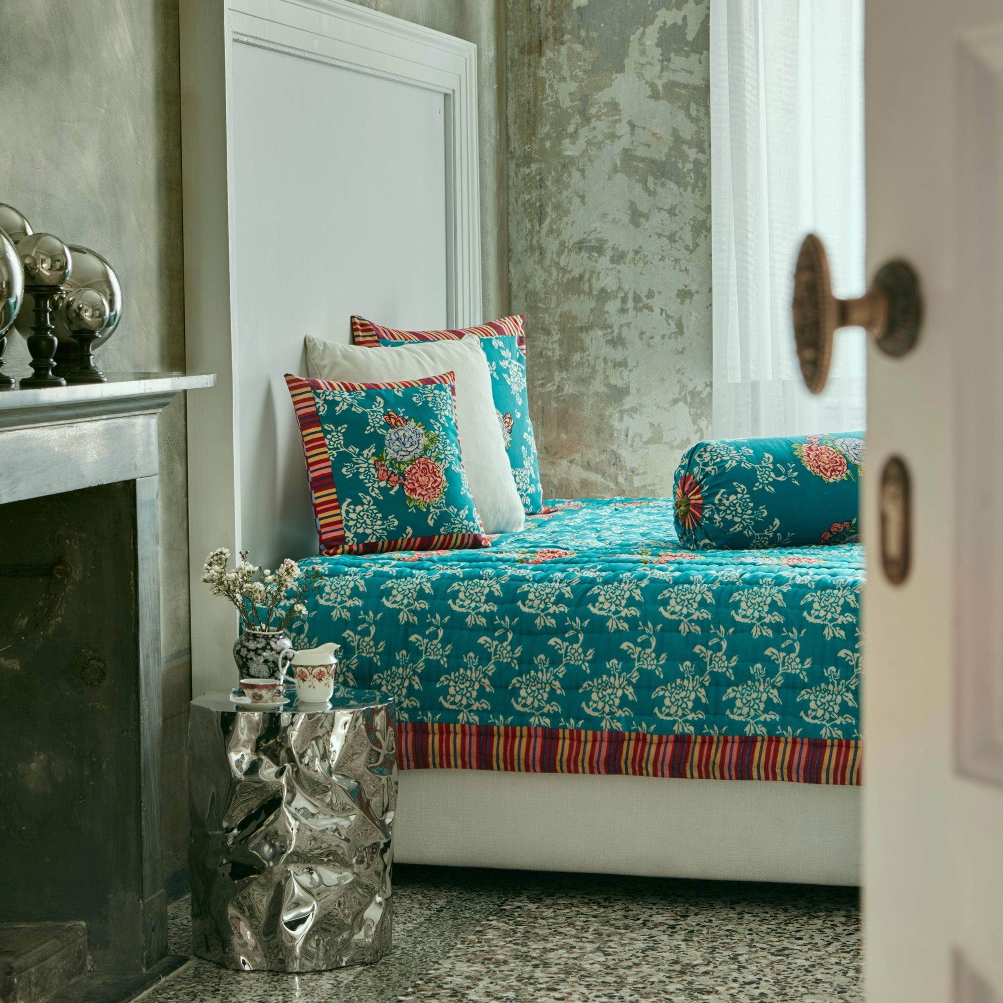 Cotton Cushion | Kandem Queen Green