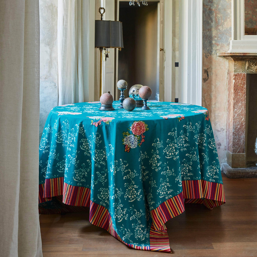 Cotton Tablecloth | Kandem Queen Green