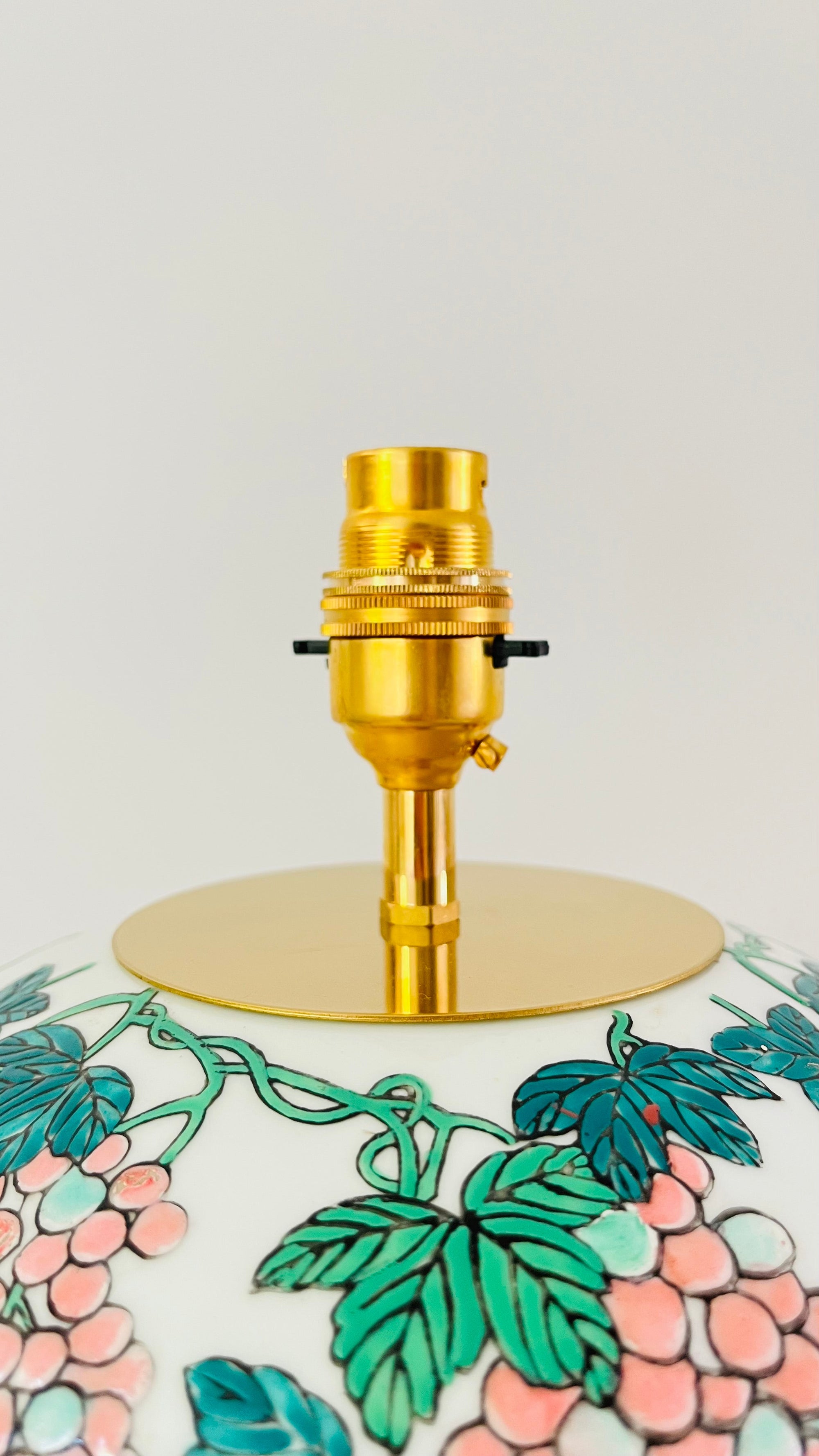 Antique Grape Lamp