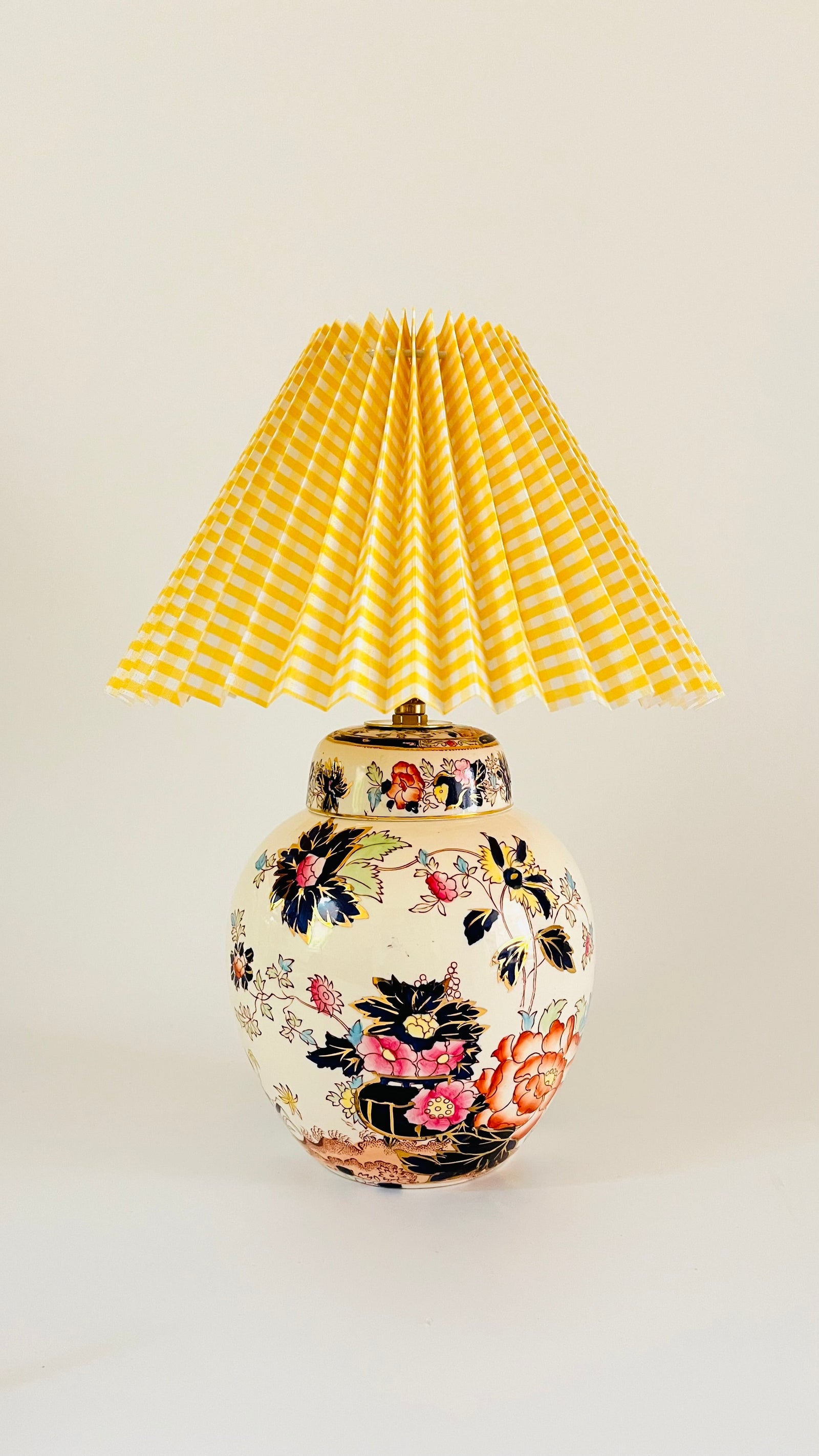 Antique Mason’s Mandarin Lamp
