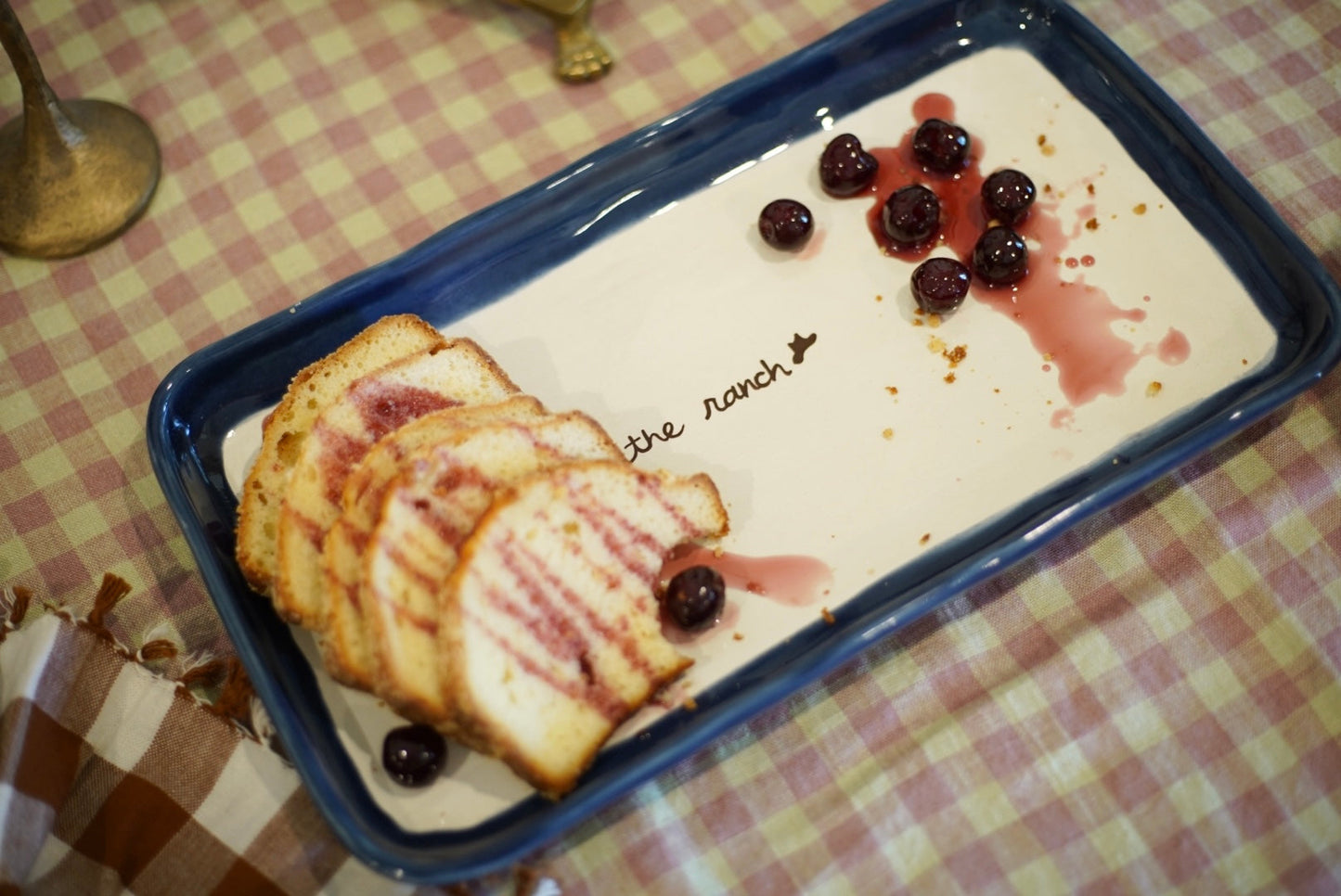 “the ranch” Thumb Print Tray