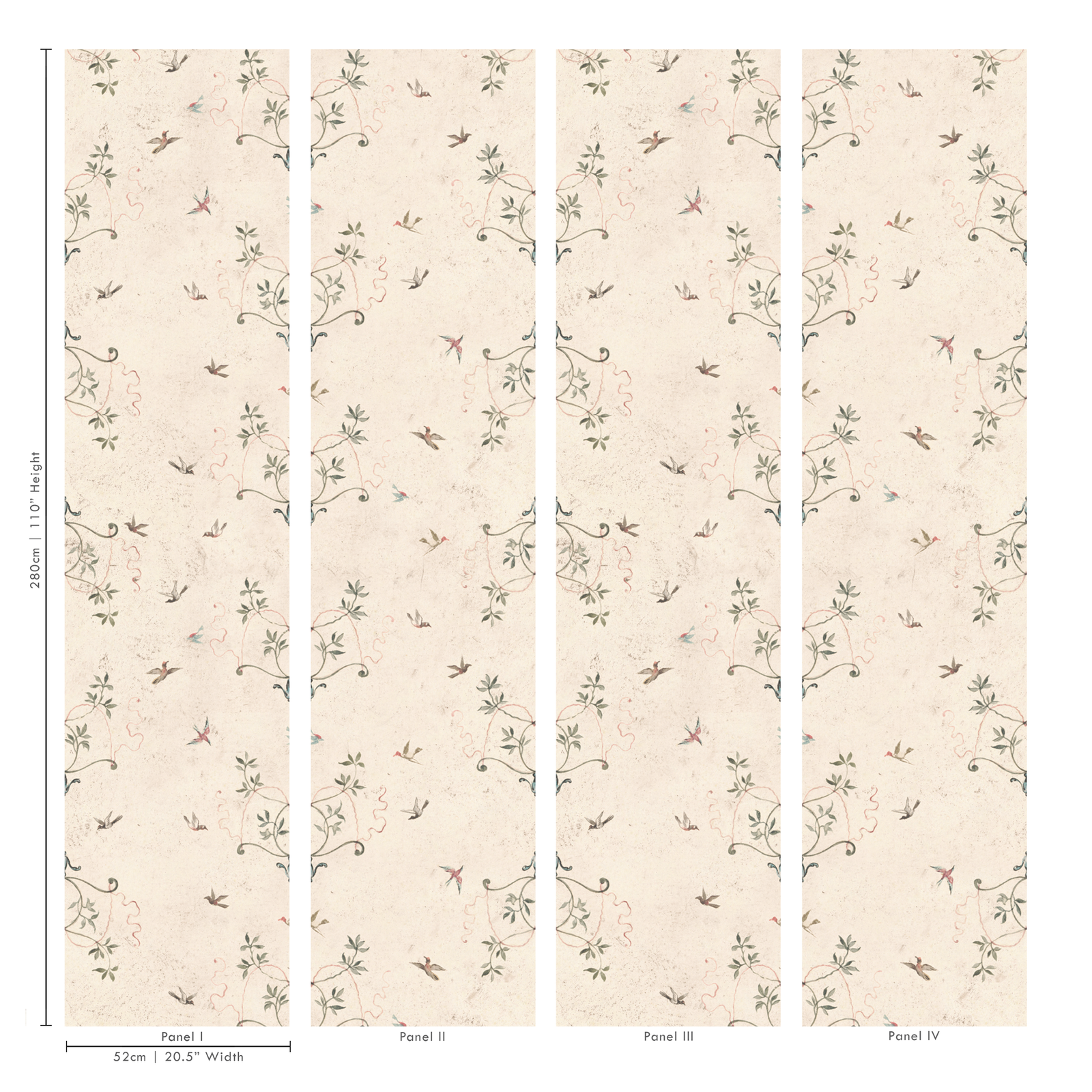 Birds at Play Wallpaper