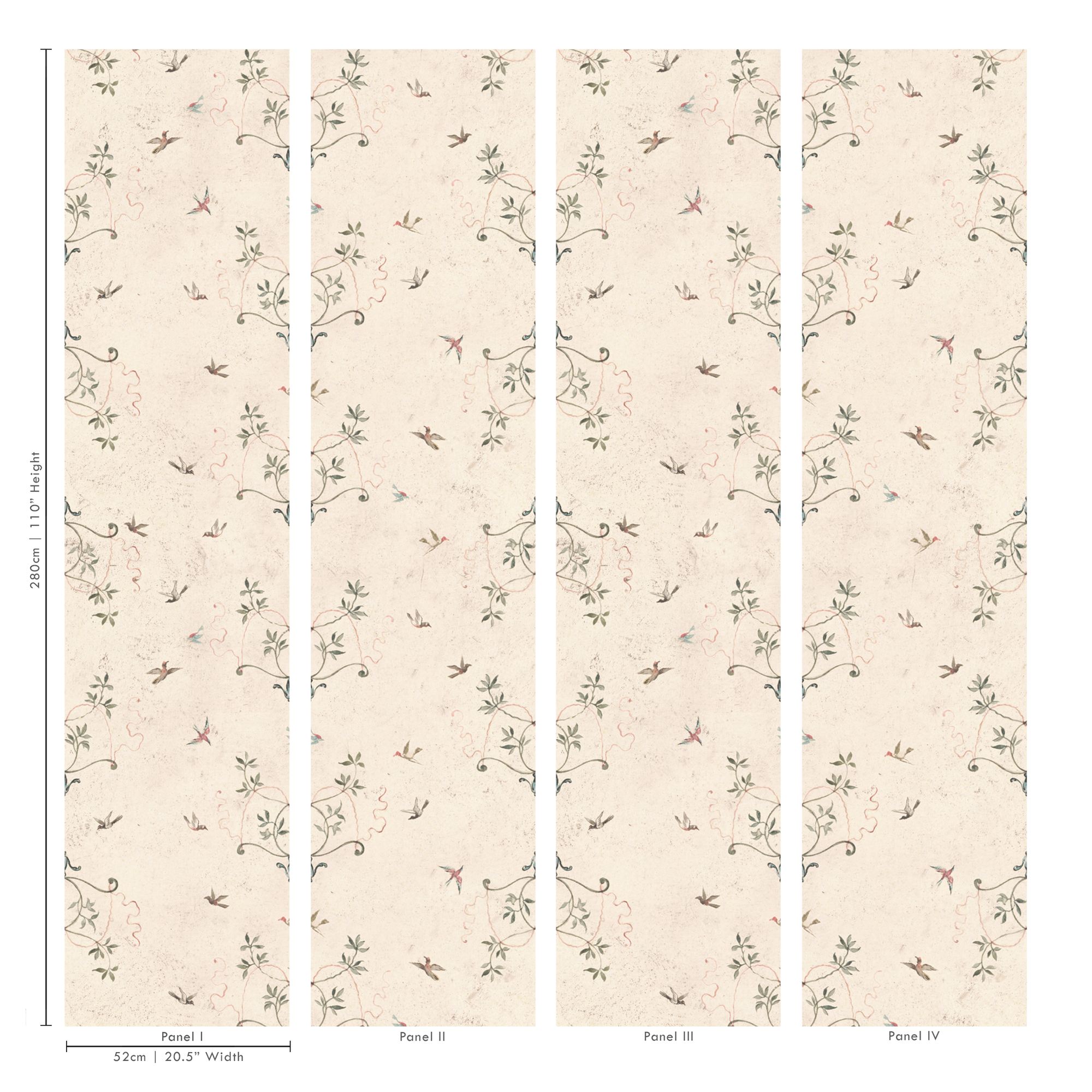 Birds at Play Wallpaper