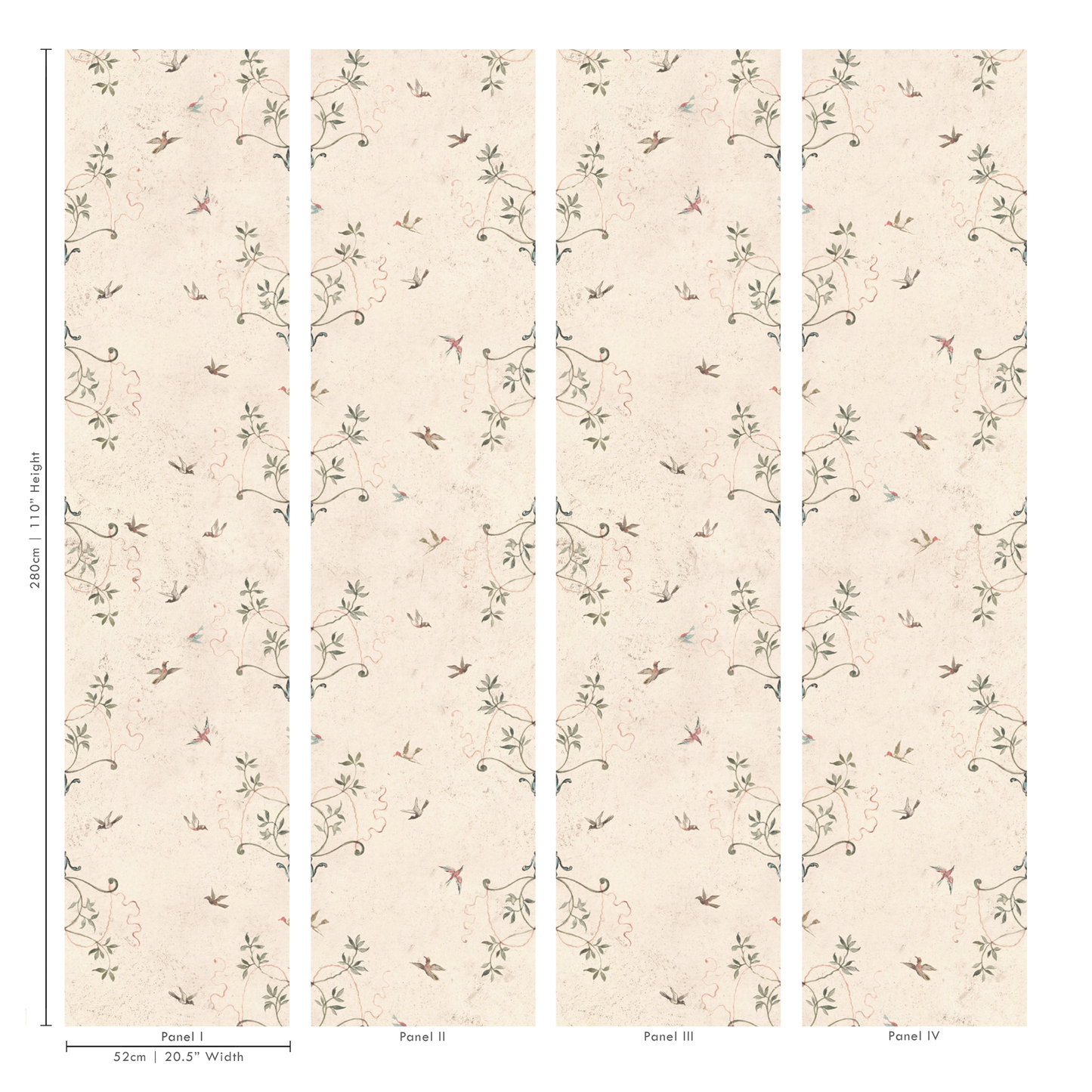 Birds at Play Wallpaper
