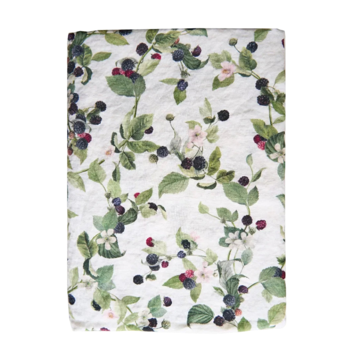 BLACKBERRY LINEN TABLECLOTH