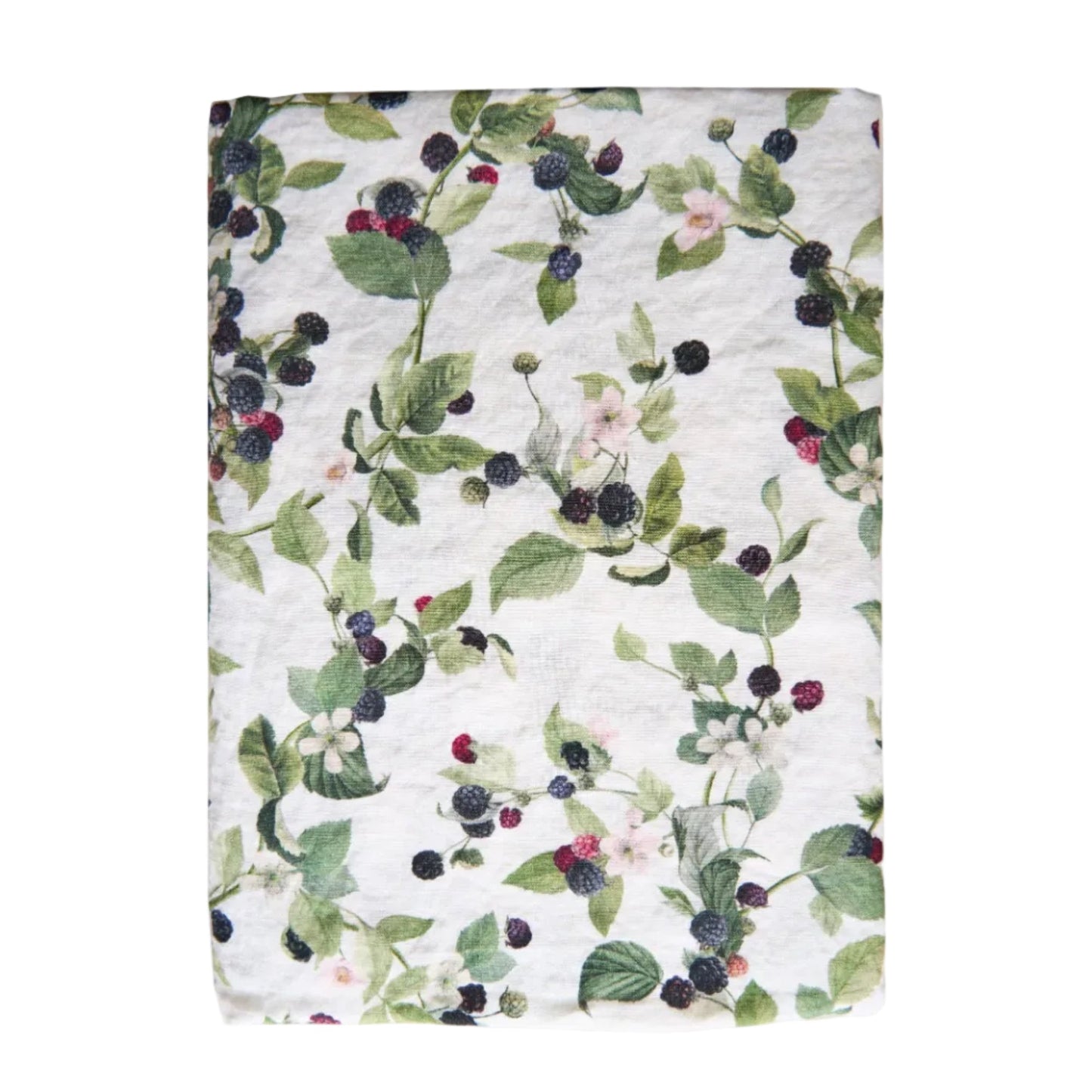 BLACKBERRY LINEN TABLECLOTH