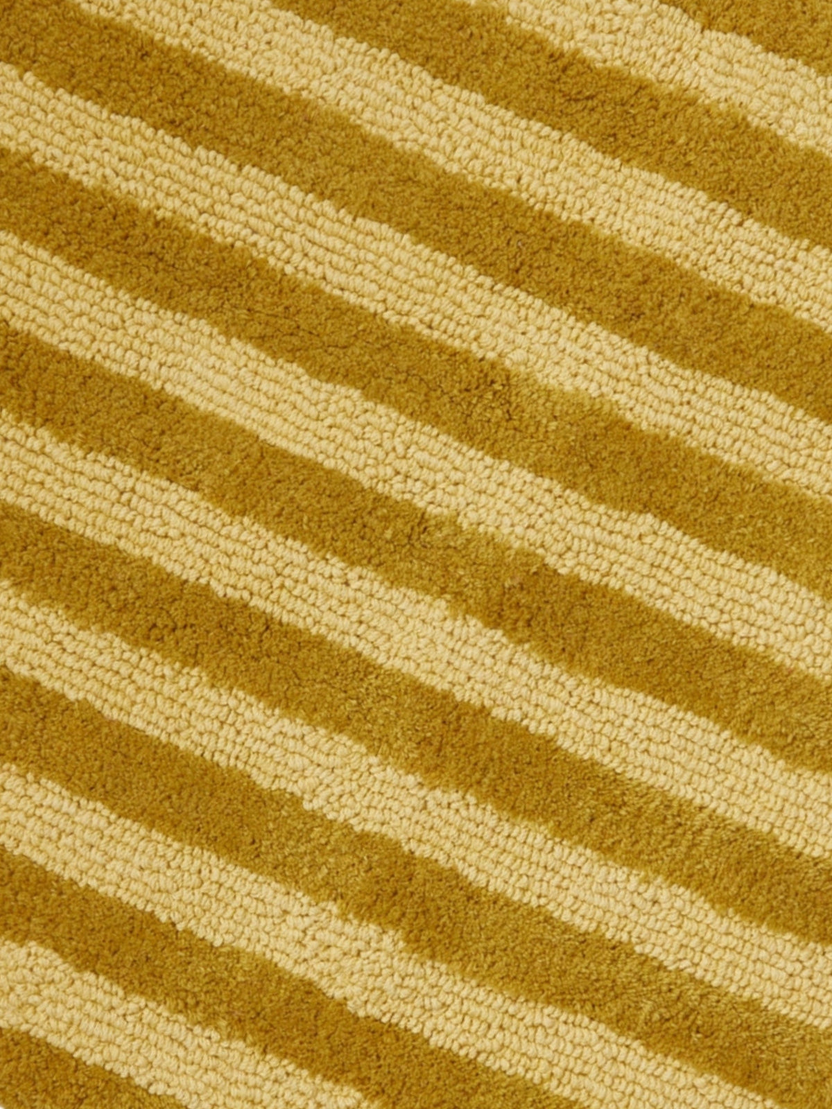 Stripe Mustard Long Bath Mat