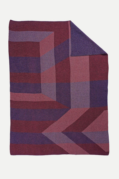 Geometric Ikat Blanket