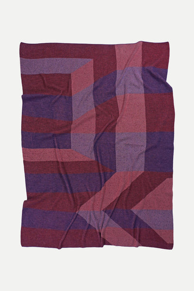 Geometric Ikat Blanket