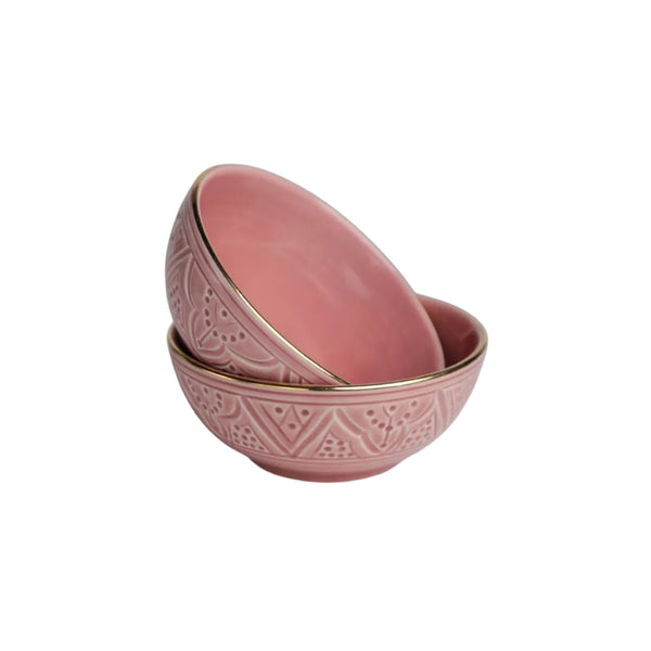 Shallow Bowl - Blush Gold Imprint