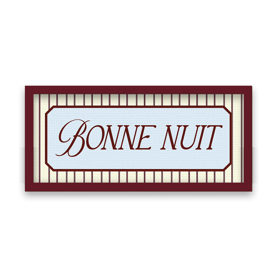 Good Night Panoramic Framed Print